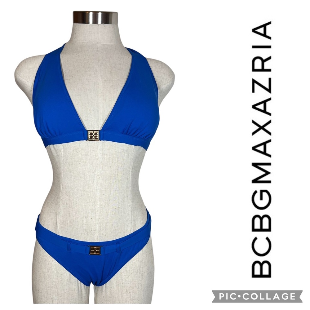 BCBGMaxAzria Blue Bikini
